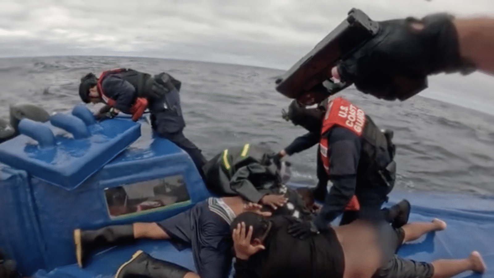 U.S. Coast Guard Intercepts Drug Smugglers Off Venezuela (VIDEO)