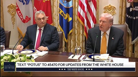 Trump REVIVES the U.S.–Hungary Alliance That Biden Tried to Bury (VIDEO)